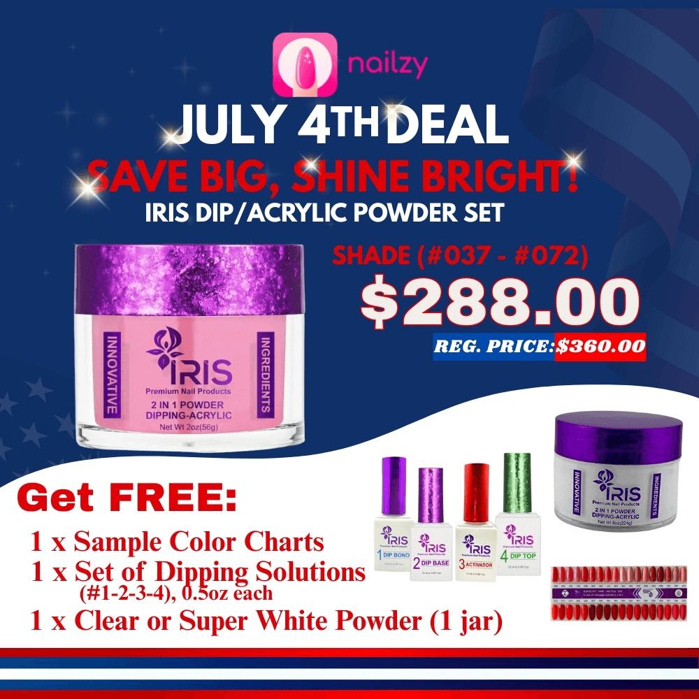 Dip/Acrylic Powder (#037- #072) + Free Gifts