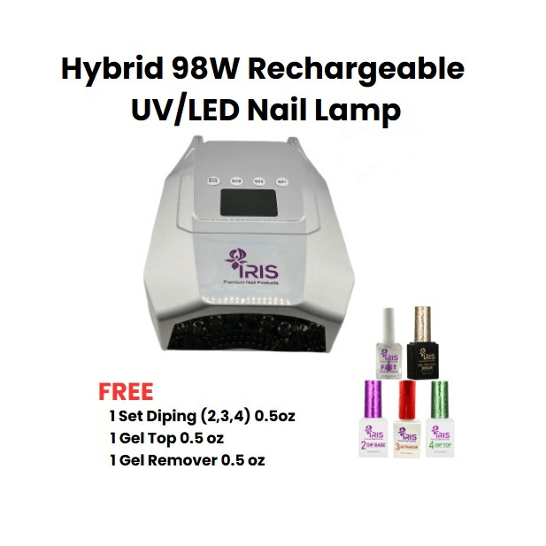 Nail Lamp- Silver (Free gifts)