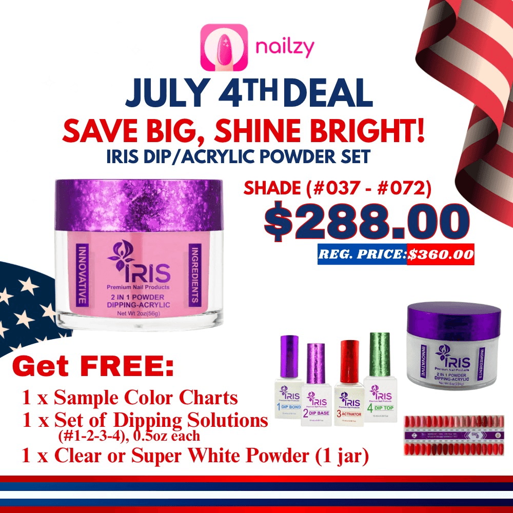 Dip/Acrylic Powder (#037- #072) + Free Gifts