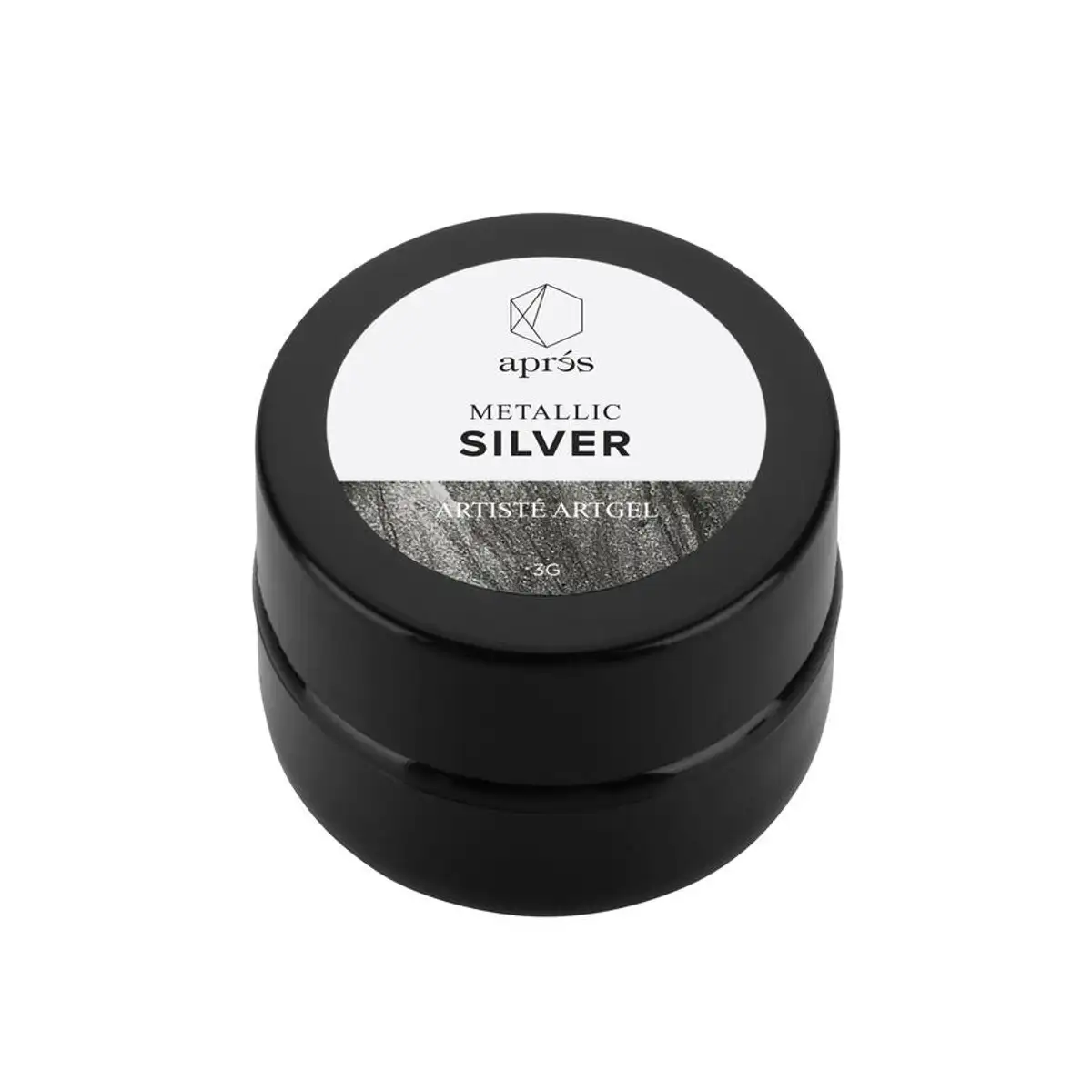 Artiste Gel - Metallic Silver