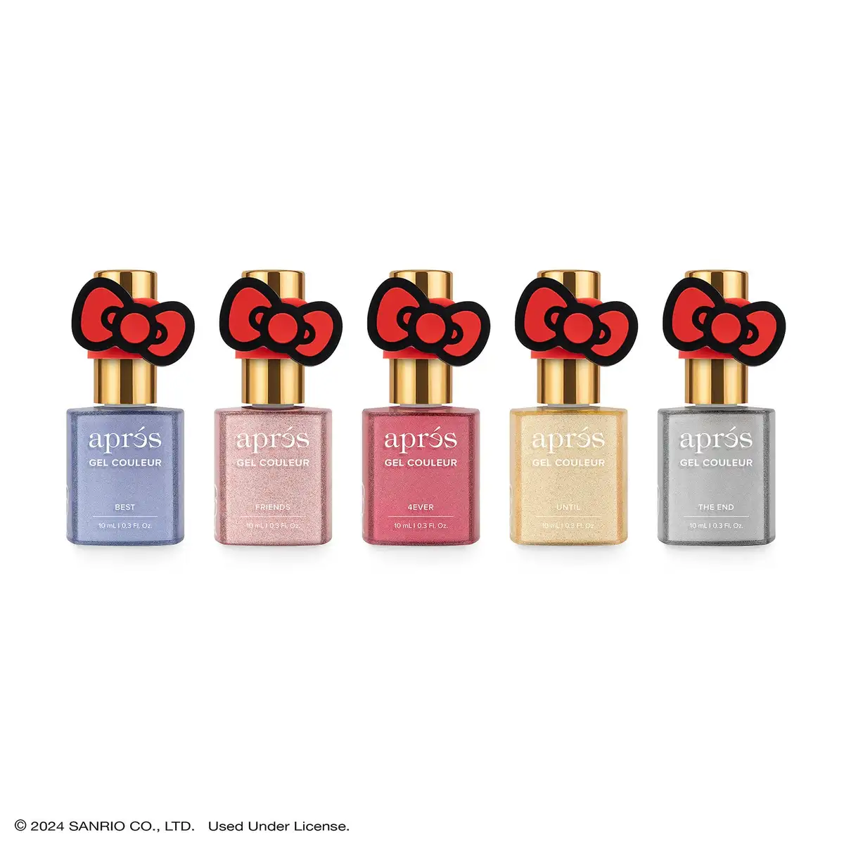 Hello Kitty® Flash Glitter Gel Couleur (Set of 5)