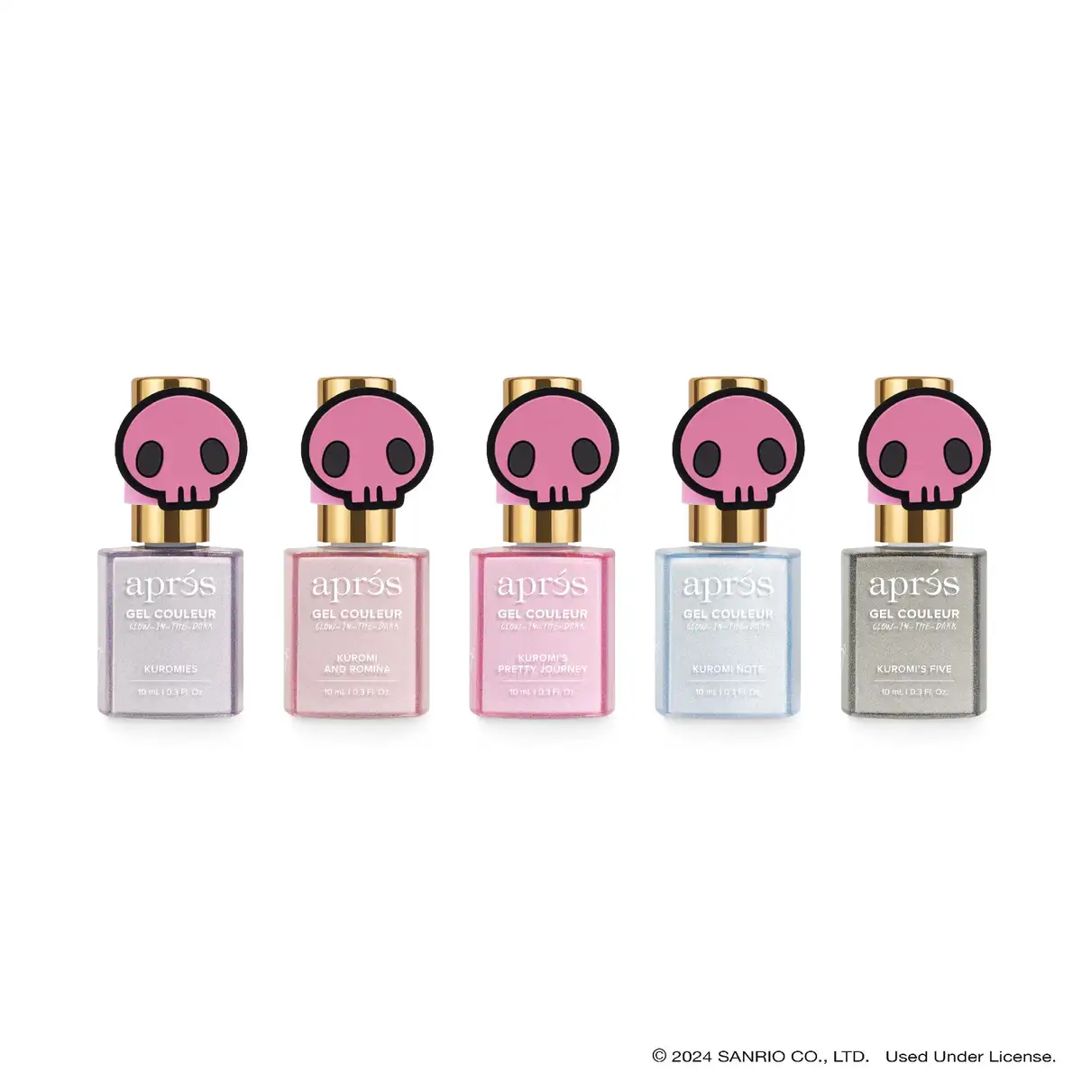 Kuromi™ Caty Eye Gel Couleur (Set of 5)