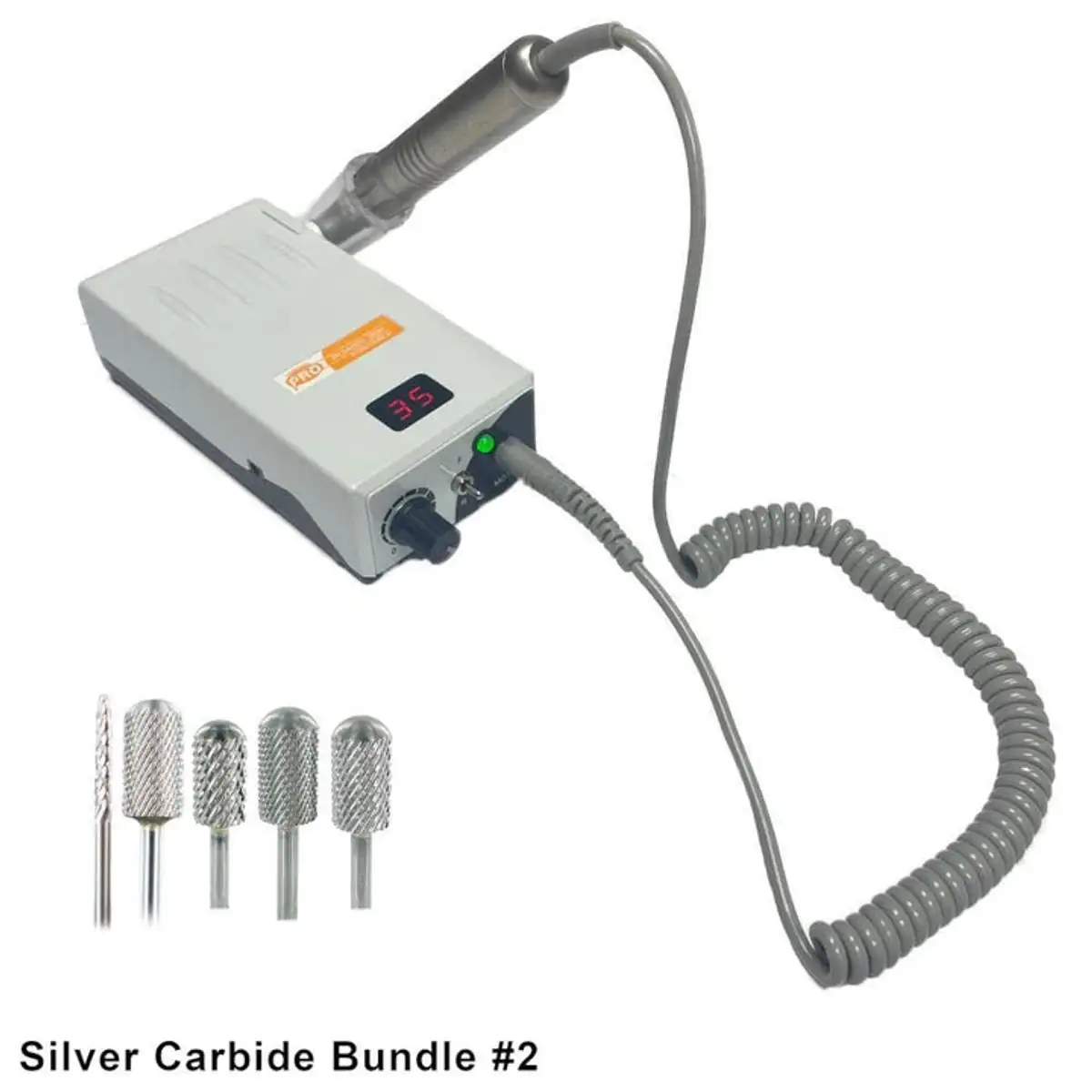 Pearl White Pro 35K + Silver Carbide Bundle #2