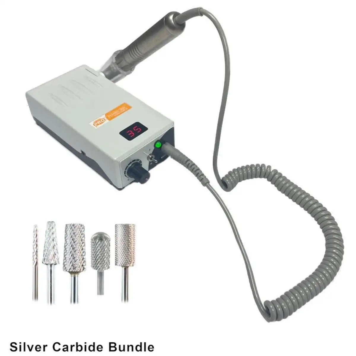 Pearl White Pro 35K + Silver Carbide Bundle