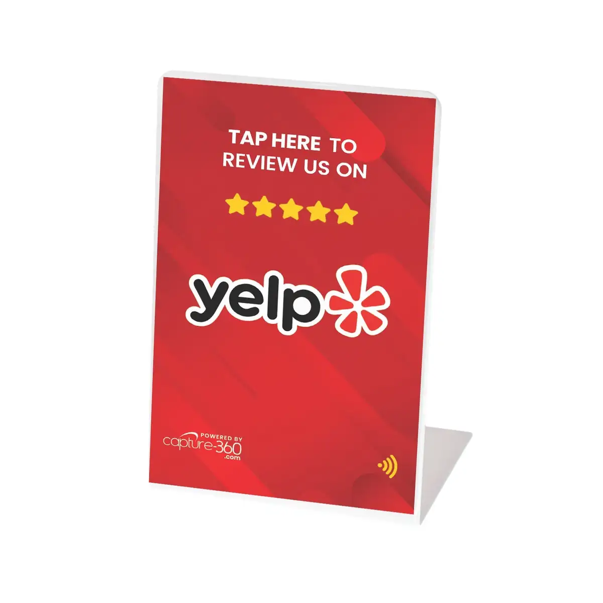 YELP Review Stand - Red (1 Stand)