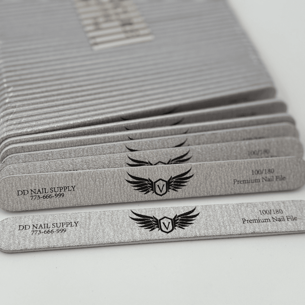 Premium Zebra Round Nail File 100/180