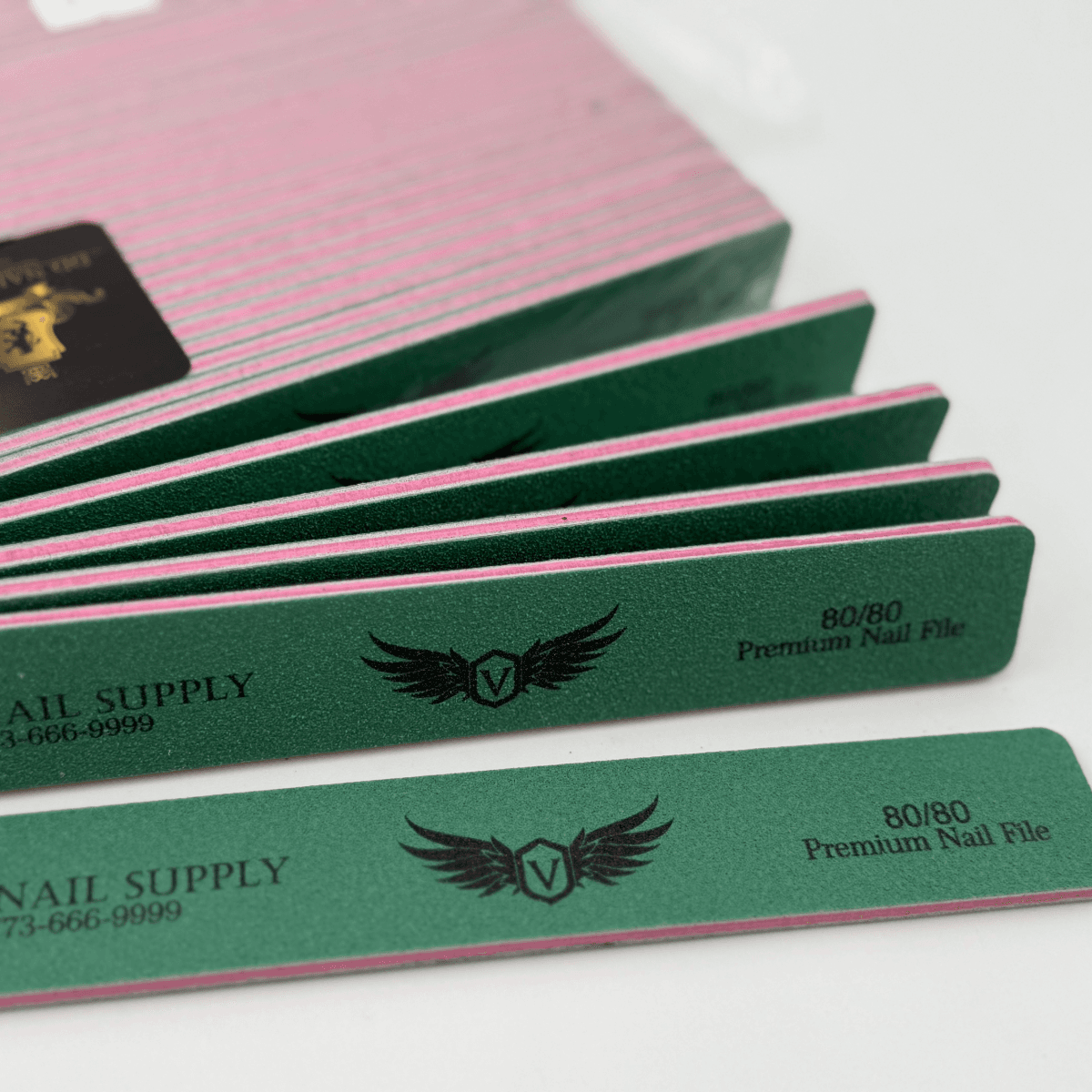 Premium Jumbo Green Nail File 80/80