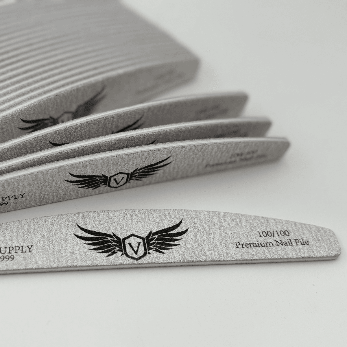 Premium Halfmoon Zebra Nail File 100/100