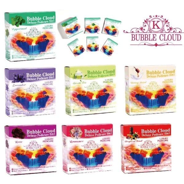 5in1 Deluxe Pedicure (Pack 7 Scents)