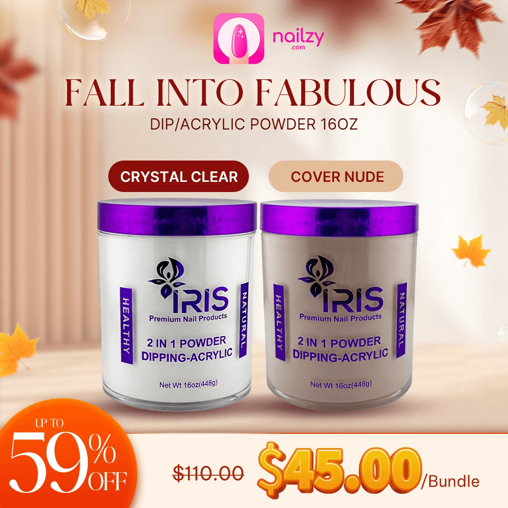 Powder 16oz Bundle (Crystal Clear + Cover Nude)