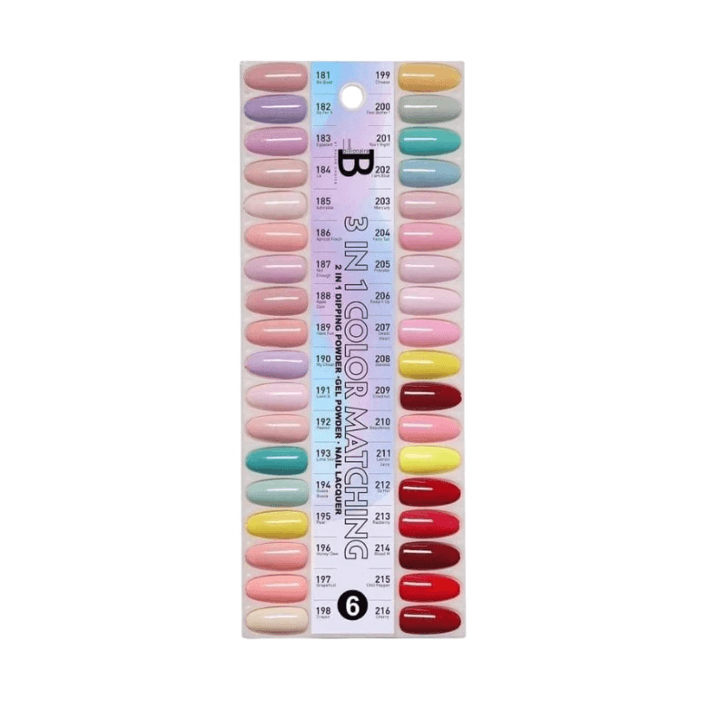 Collection 6 (4in1): 36 Colors (#181 - #216)