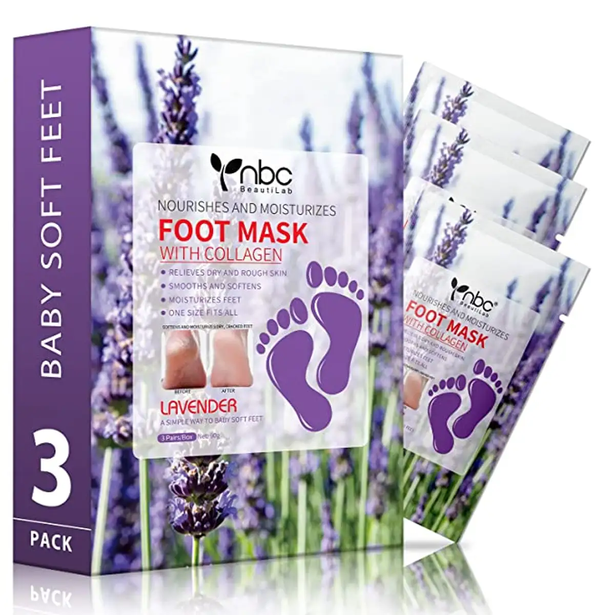 Foot Mask - Lavender