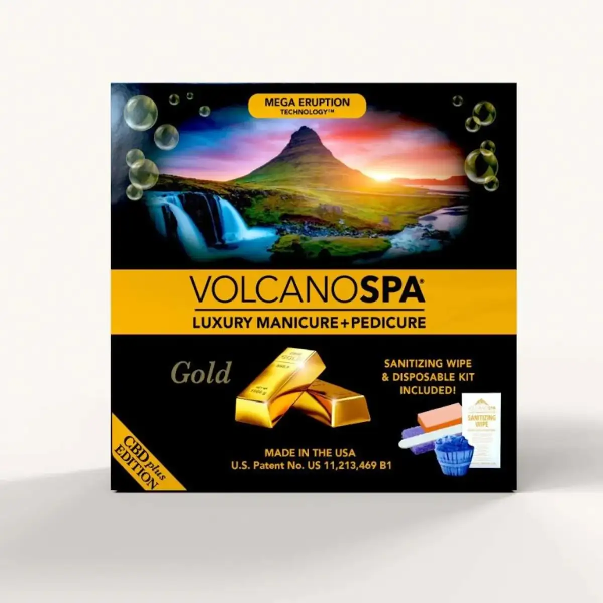 Volcano Spa 10 Steps Pedi-Mani - Gold