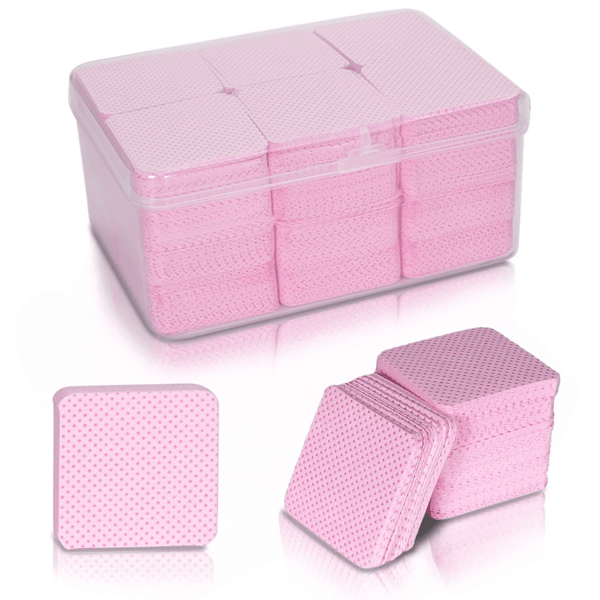 Lint Free Nail Wipes - 1200pcs (Random Color)