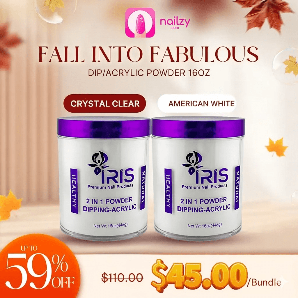 Crystal Clear + American White 16oz